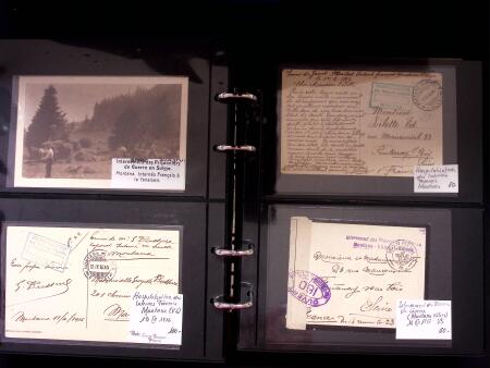 1914-18 1. Weltkrieg : INTERNLAGERPOST, Reichhaltige