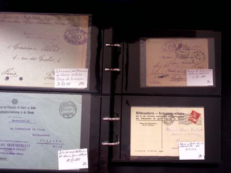 1914-18 1. Weltkrieg : INTERNLAGERPOST, Reichhaltige