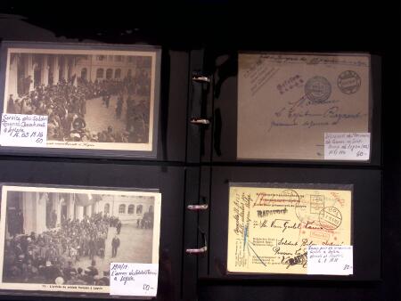 1914-18 1. Weltkrieg : INTERNLAGERPOST, Reichhaltige