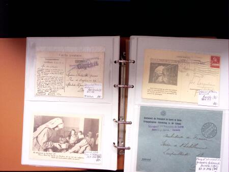 1914-18 1. Weltkrieg : INTERNLAGERPOST, Reichhaltige