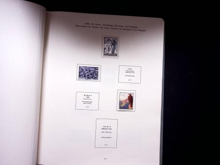 1939-45 Soldatenmarken Sammlung in zwei Müller Alben