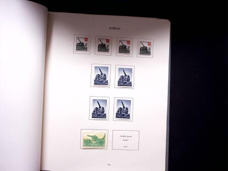 1939-45 Soldatenmarken Sammlung in zwei Müller Alben