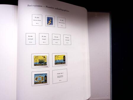 1939-45 Soldatenmarken Sammlung in zwei Müller Alben