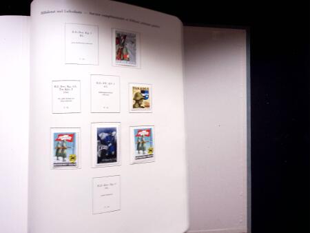 1939-45 Soldatenmarken Sammlung in zwei Müller Alben