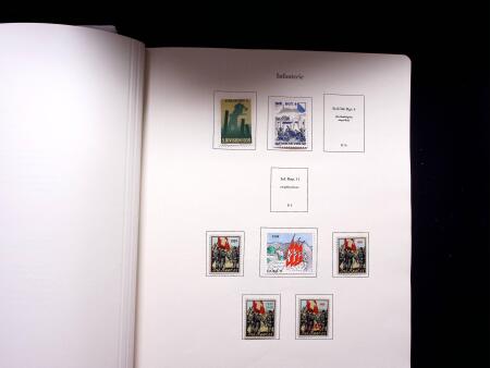 1939-45 Soldatenmarken Sammlung in zwei Müller Alben