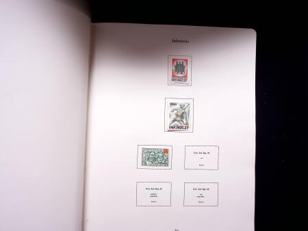 1939-45 Soldatenmarken Sammlung in zwei Müller Alben