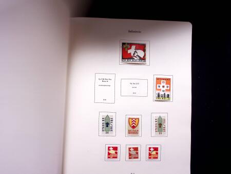 1939-45 Soldatenmarken Sammlung in zwei Müller Alben