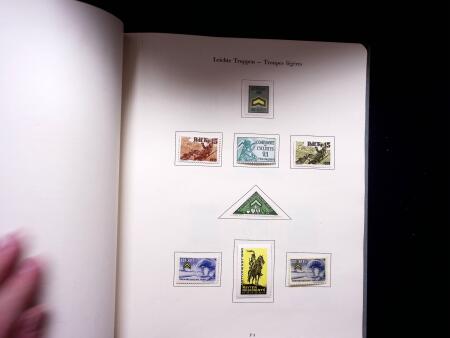 1939-45 Soldatenmarken Sammlung in zwei Müller Alben