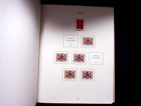 1939-45 Soldatenmarken Sammlung in zwei Müller Alben