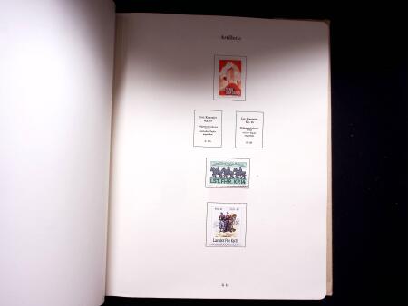 1939-45 Soldatenmarken Sammlung in zwei Müller Alben