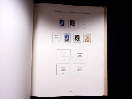 1939-45 Soldatenmarken Sammlung in zwei Müller Alben