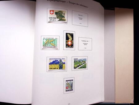 1939-45 Soldatenmarken Sammlung in zwei Müller Alben