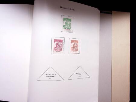 1939-45 Soldatenmarken Sammlung in zwei Müller Alben