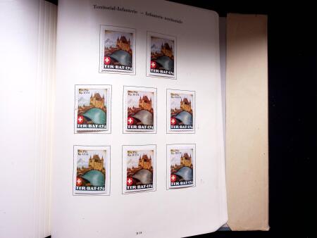 1939-45 Soldatenmarken Sammlung in zwei Müller Alben