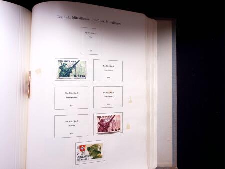 1939-45 Soldatenmarken Sammlung, gebraucht, in zwei