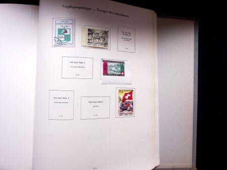 1939-45 Soldatenmarken Sammlung, gebraucht, in zwei