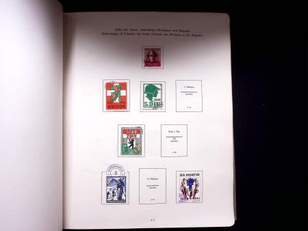 1939-45 Soldatenmarken Sammlung, gebraucht, in zwei