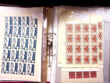 1939-45 Soldatenmarken Partie: gebraucht und ungebraucht,