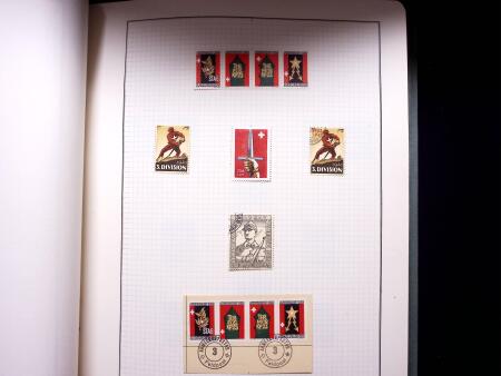 1939-45 Soldatenmarken Partie: gebraucht und ungebraucht,