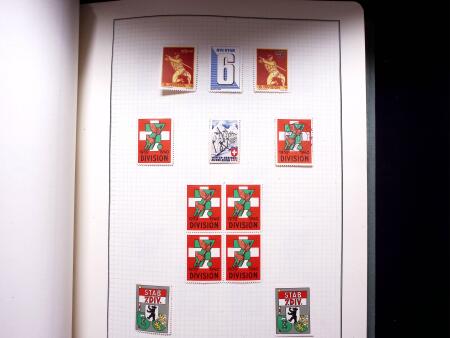 1939-45 Soldatenmarken Partie: gebraucht und ungebraucht,