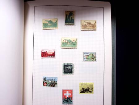 1939-45 Soldatenmarken Partie: gebraucht und ungebraucht,