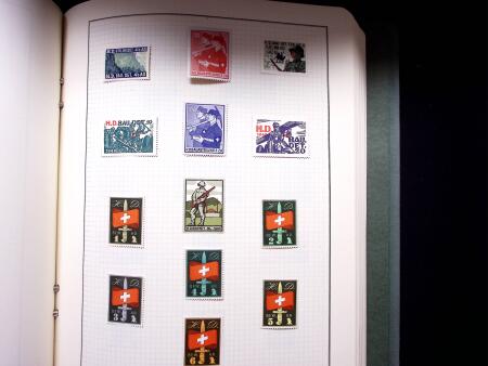 1939-45 Soldatenmarken Partie: gebraucht und ungebraucht,