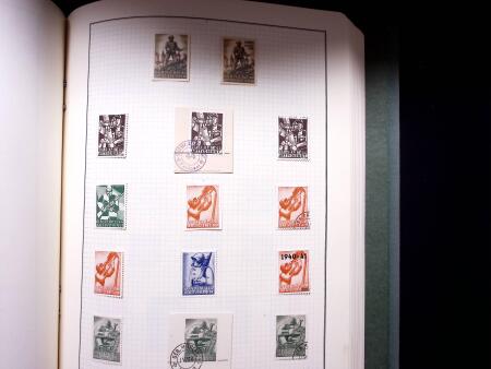 1939-45 Soldatenmarken Partie: gebraucht und ungebraucht,