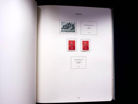 1939-45 Soldatenmarken Partie: gebraucht und ungebraucht,