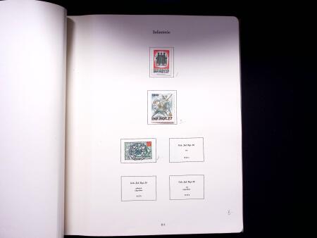 1939-45 Soldatenmarken Partie: gebraucht und ungebraucht,