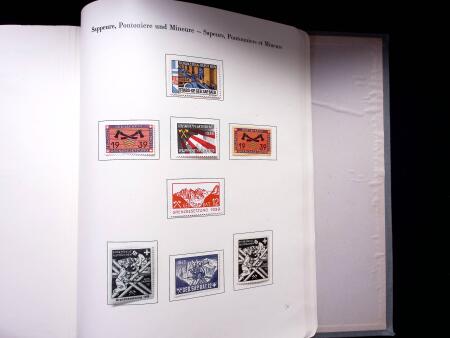 1939-45 Soldatenmarken Partie: gebraucht und ungebraucht,
