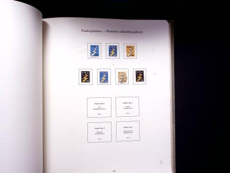 1939-45 Soldatenmarken Partie: gebraucht und ungebraucht,
