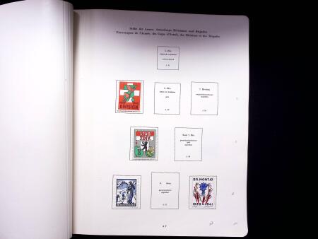 1939-45 Soldatenmarken Partie: gebraucht und ungebraucht,