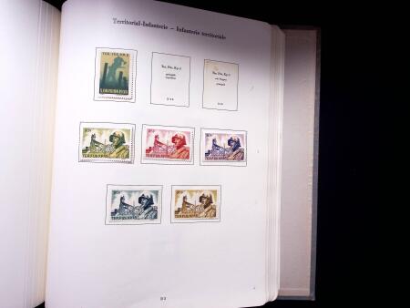 1939-45 Soldatenmarken Partie: gebraucht und ungebraucht,