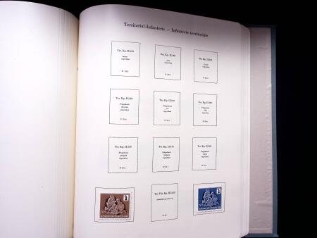 1939-45 Soldatenmarken Partie: gebraucht und ungebraucht,