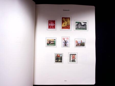 1939-45 Soldatenmarken Sammlung, ungebraucht, in zwei