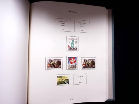 1939-45 Soldatenmarken Sammlung, ungebraucht, in zwei