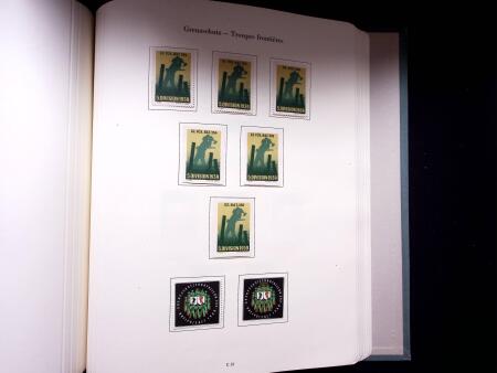 1939-45 Soldatenmarken Sammlung, ungebraucht, in zwei