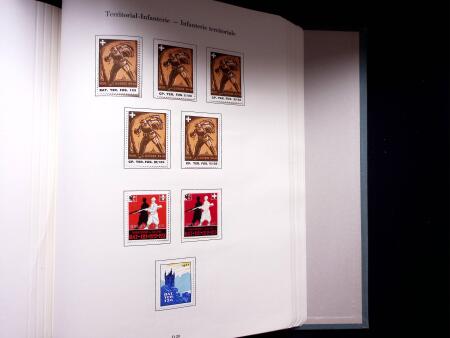 1939-45 Soldatenmarken Sammlung, ungebraucht, in zwei