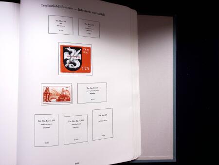 1939-45 Soldatenmarken Sammlung, ungebraucht, in zwei