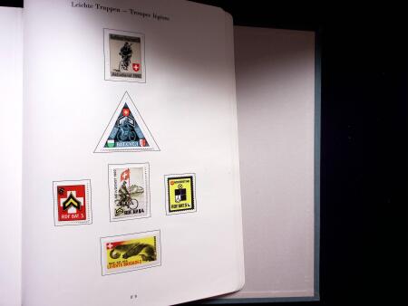 1939-45 Soldatenmarken Sammlung, ungebraucht, in zwei