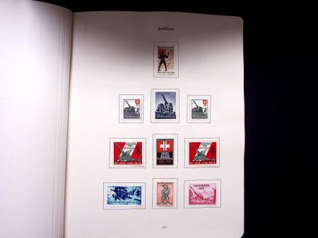 1939-45 Soldatenmarken Sammlung, ungebraucht, in zwei
