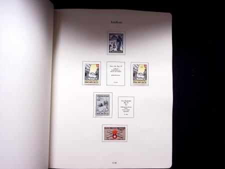 1939-45 Soldatenmarken Sammlung, ungebraucht, in zwei
