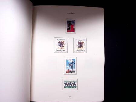 1939-45 Soldatenmarken Sammlung, ungebraucht, in zwei