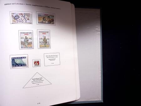 1939-45 Soldatenmarken Sammlung, ungebraucht, in zwei