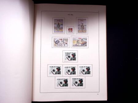 1939-45 Soldatenmarken Sammlung, ungebraucht, in drei