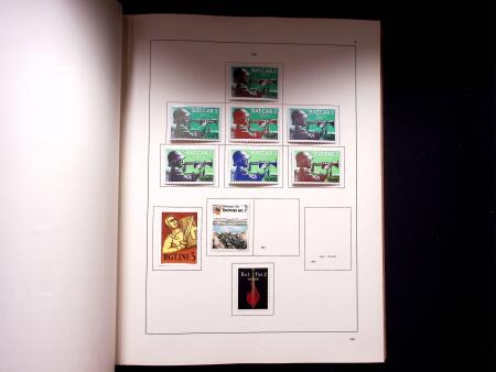 1939-45 Soldatenmarken Sammlung, ungebraucht, in drei