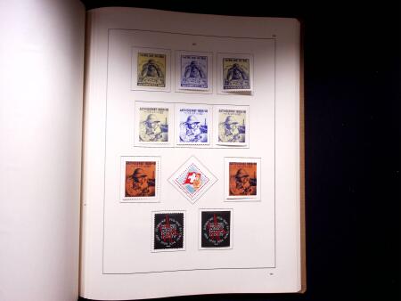 1939-45 Soldatenmarken Sammlung, ungebraucht, in drei