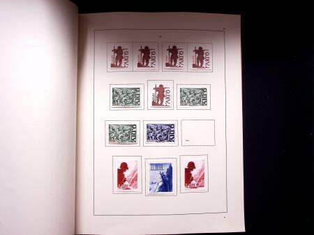 1939-45 Soldatenmarken Sammlung, ungebraucht, in drei