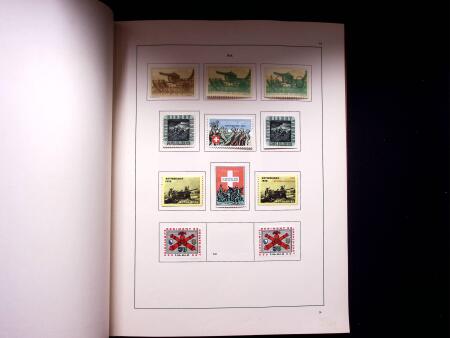 1939-45 Soldatenmarken Sammlung, ungebraucht, in drei
