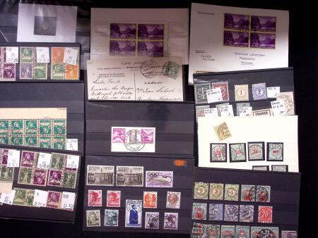 1850-1950 Lot mit Marken und Briefe, ab Vorphila. bis